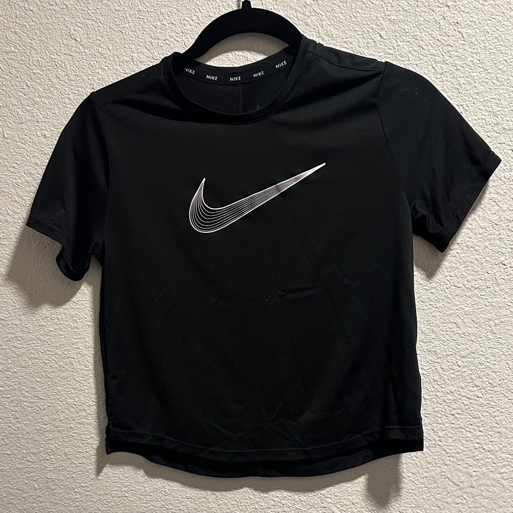 Nike Women's Black Short Sleeve Dry Fit Tee